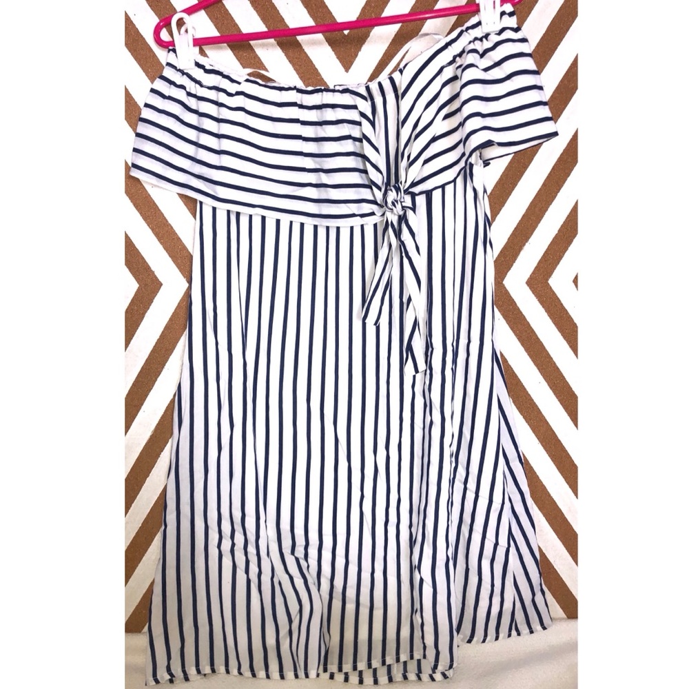 Off the Shoulder Entro Sundress